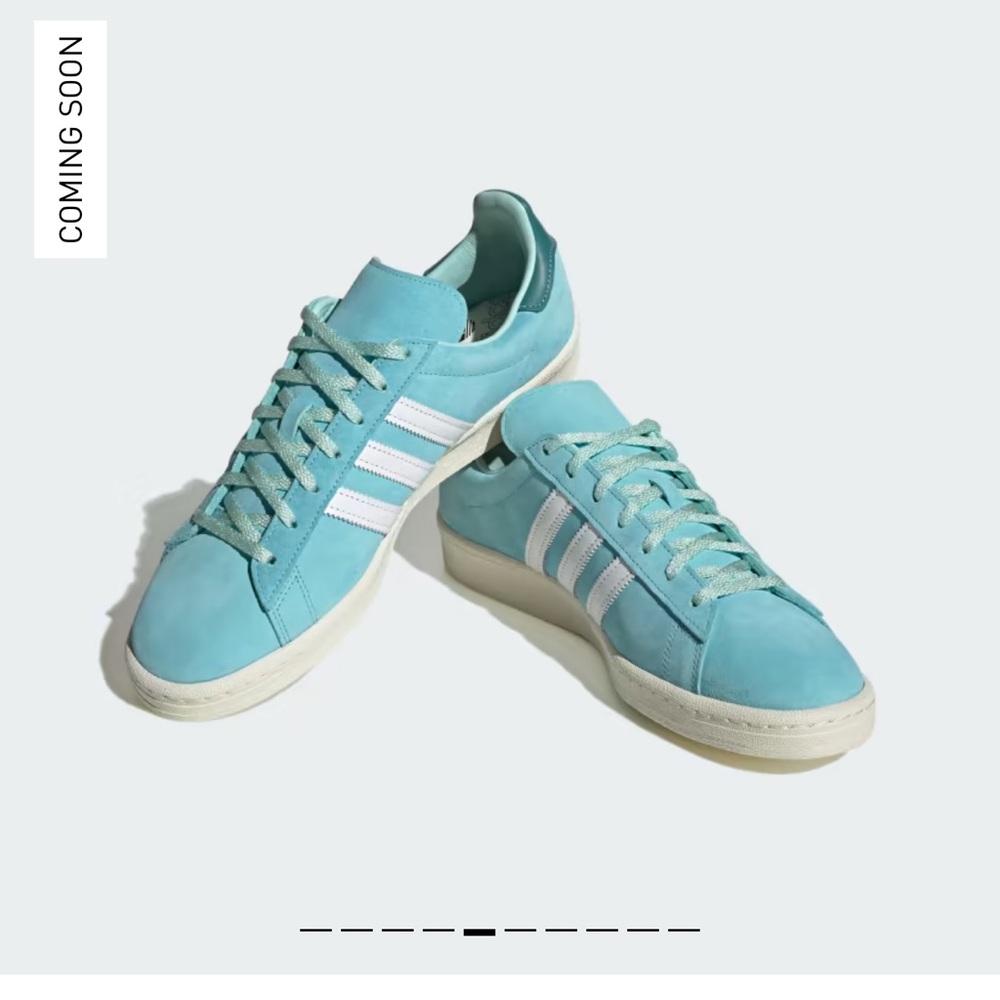 Adidas Aqua Suede Shoes with White Accents